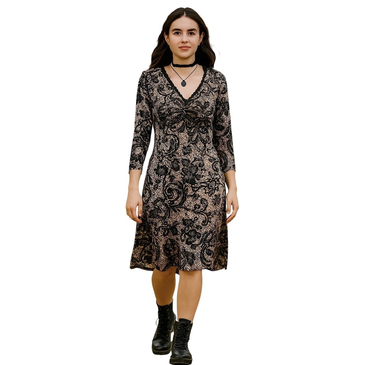 London Times Black Lace Dresses for Women for sale | eBay