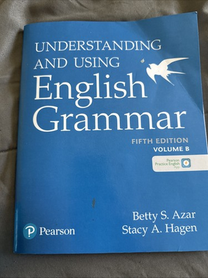 #ad #ad Understanding and Using English Grammar Stacy y A. Hagen and Betty S. Azar V.B $15.00
