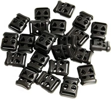 Wixine 20Pcs Shoe Lace Shoelace Buckle Rope Clamp Cord Lock Stopper Run... 