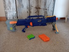 Nerf N-Strike Longshot No Attachments Works Includes Mag/6 Darts Wear On Grip