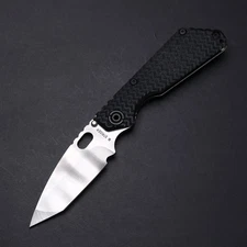 Strider Knives SnG DGG - Black Tire Track G10 / Ghost Stripe 20CV Blade
