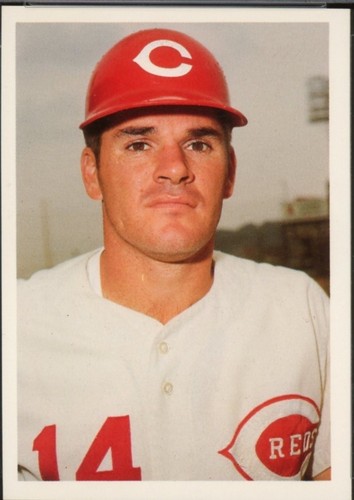 PSA 8 NM MINT 1986 TOPPS SUPER PETE ROSE #46 REDS PHILLIES 00378