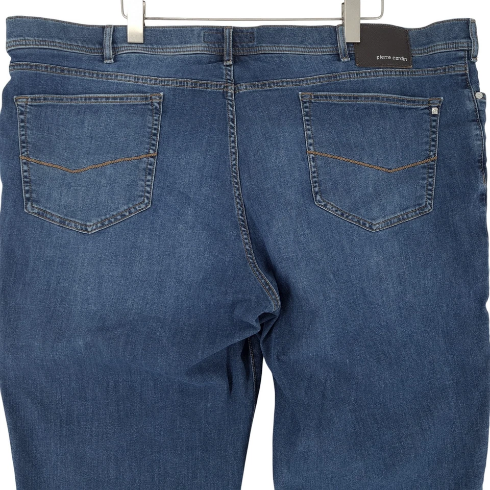 Pantalones de mezclilla Pierre Cardin para hombre elásticos regulares rectos talla W48 L28 Foto 3 de 4