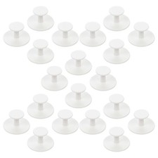 20 Pcs Self-stick Drawer Knobs for Cabinets and Drawers Adhesive Kitchen