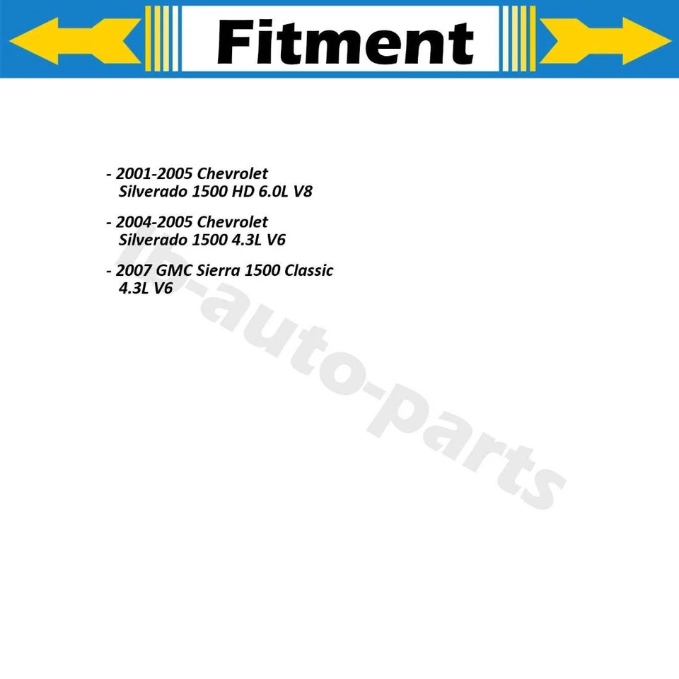 Front Rear Caliper Repair Kit 2x For 2007 GMC Sierra 1500 Classic 5.3L - Image 3 of 4