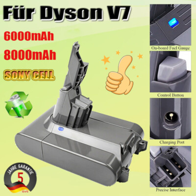 21,6V 6000mAh Akku für Dyson V7 Pro Animal Fluffy SV11 HH11 Staubsauger 225403