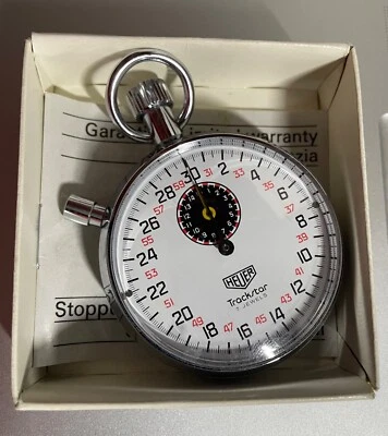 TAG Heuer stopwatch chronometer TrackStar, 7 jewels, 602.302 - Image 1 of 4
