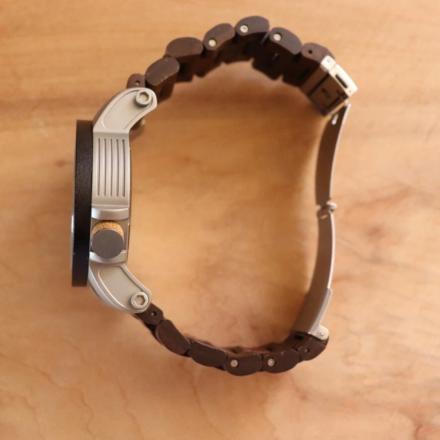 Justwood Synergy x Wood Watch Automatic Self Winding Movement Mens Watch - image 4 of 4