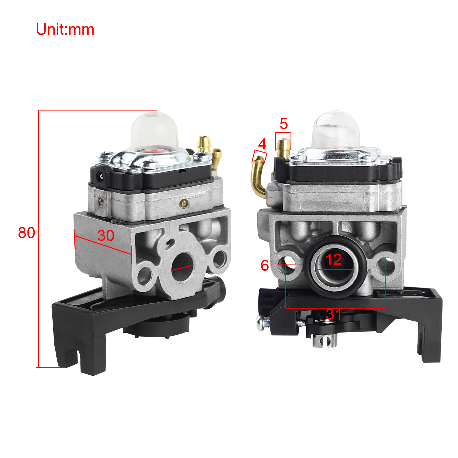 Carburateur Pour Débroussailleuse Honda UMK425 ULT425 - Pièce Moteur 16100Z0H053 - 3