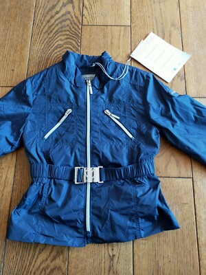  Neu mit Etikett. Super Mädchen Designer Regenjacke Mantel GEOX, 4 Jahre, blau.
