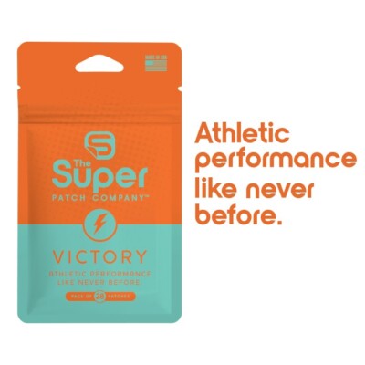The Super Patch : VICTORY - Pack of 28 Patches-Unleash your inner athlete