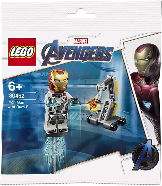 Lego Marvel Avengers - Iron Man Und Dum E Polybag Minifigur (30452) Neu & Ovp-image