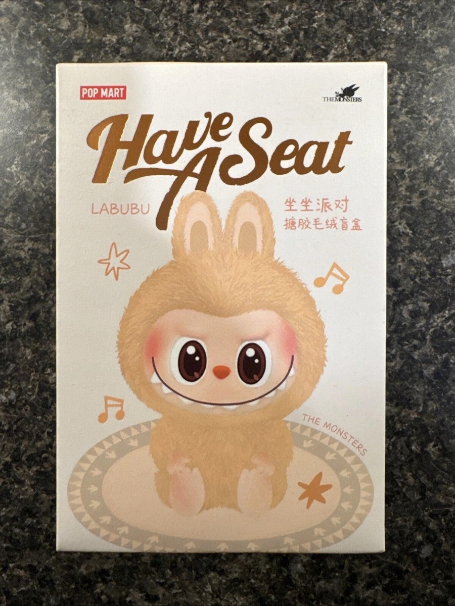 Authentic Pop Mart LABUBU Monsters Have A Seat Vinyl Sealed