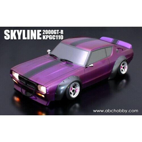 ABC Hobby 66162 - 1/10 Nissan Skyline 2000GT-R KPGC110 Body ABC Hobby 66162 - 1/10 Nissan Skyline 2000GT-R KPGC110 Body