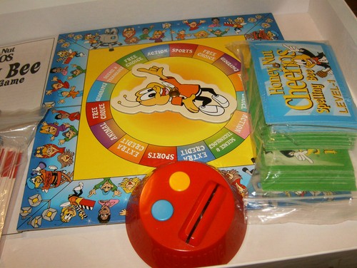 Honey Nut Cheerios Spelling Bee Game Briarpatch 2001 Preowned Works - Picture 8 of 8