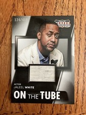 JALEEL WHITE PANINI CELEBRITY WORN MATERIAL CARD 1-OWNER CARD MINT. PLEASE READ!