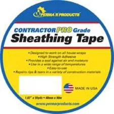 Perma "R" Products Tape Sheathing Wht 1.87inx55yd