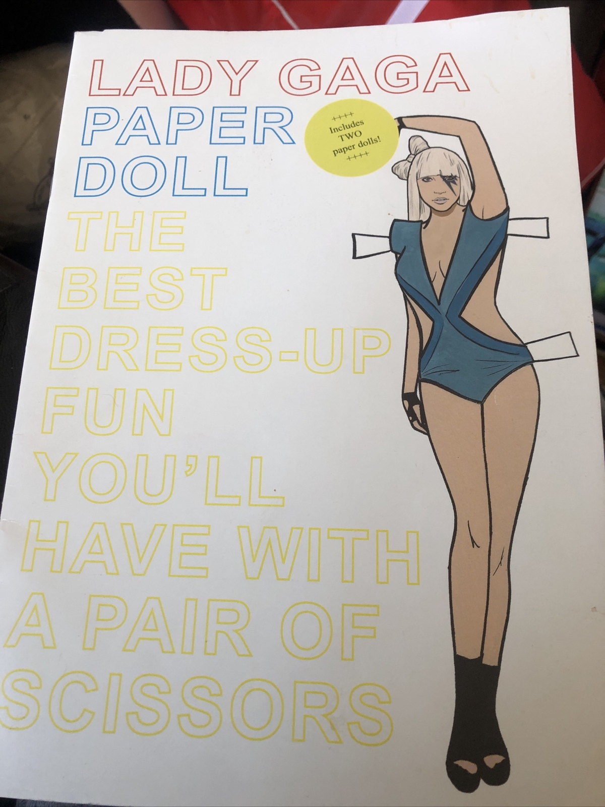 Paper Doll Lady Gaga 2010 by Mel Elliott I LOVE Mel, Book Collectible