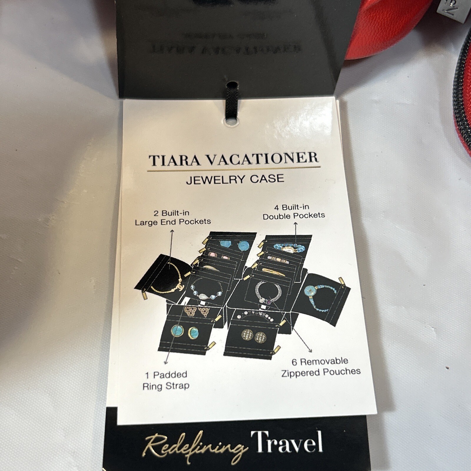 NEW PurseN Tiara Weekender Jewelry Case Travel Accessory Oprah Choice