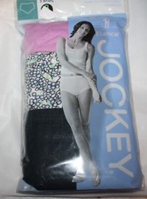 New 3 pack JOCKEY covered waistband 100 cotton BRIEF LILAC DARK BLUE GRAPES