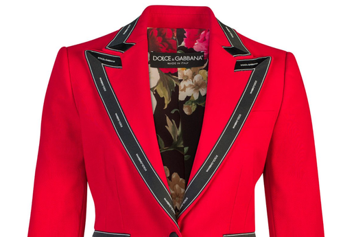 DOLCE GABBANA Cropped Military Jacket Blazer Suit XS - Picture 15 of 22