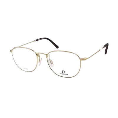 Rodenstock R2617 B Brille Brillenfassung Brillengestell Gold  52-19-145  Unisex