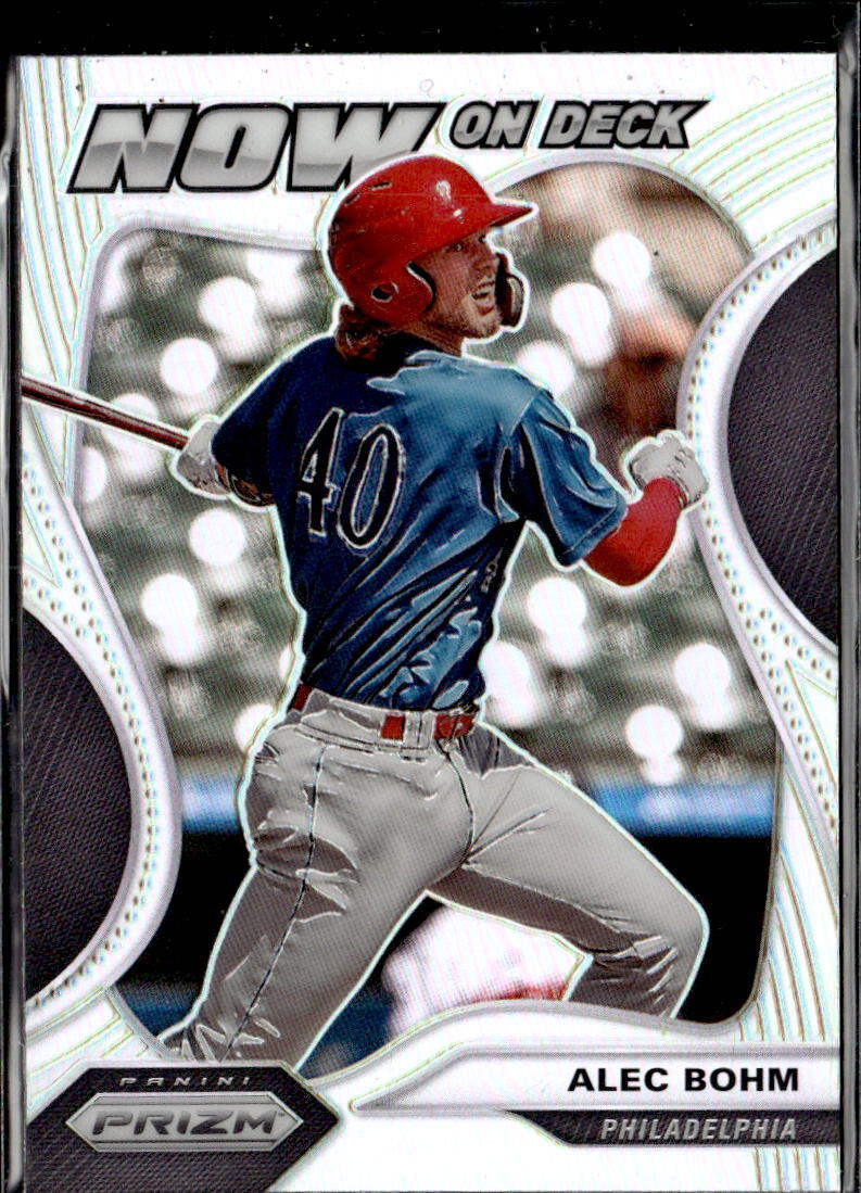 2020 Panini Prizm Now On Deck Silver Prizm #NOD-13 Alec Bohm