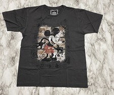 Walt Disney Mens T Shirt Size M 100% Organic Cotton Mickey Mouse Graphic Gray