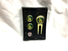 MLB Los Angeles Dodgers Golf Divot Tool Ball Marker Combo Set NEW 1990s Vintage