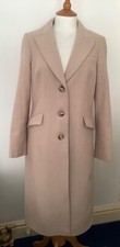 Jasper J Conran Beige Coat Size 10 - Dress Up Or Down Smart Or Casual.
