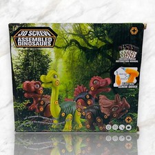 Dinosaur Building Toys x4 with Electric Drill