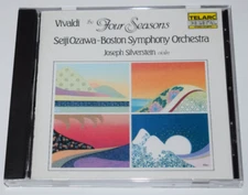 Vivaldi The Four Seasons CD Seiji Ozawa Boston Symphony Orchestra Violin 1982