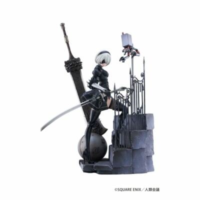 NIER AUTOMATA - Ver1.1a - YoRHa No. 2 Typ B Suche 1/7 PVC Figur Proof