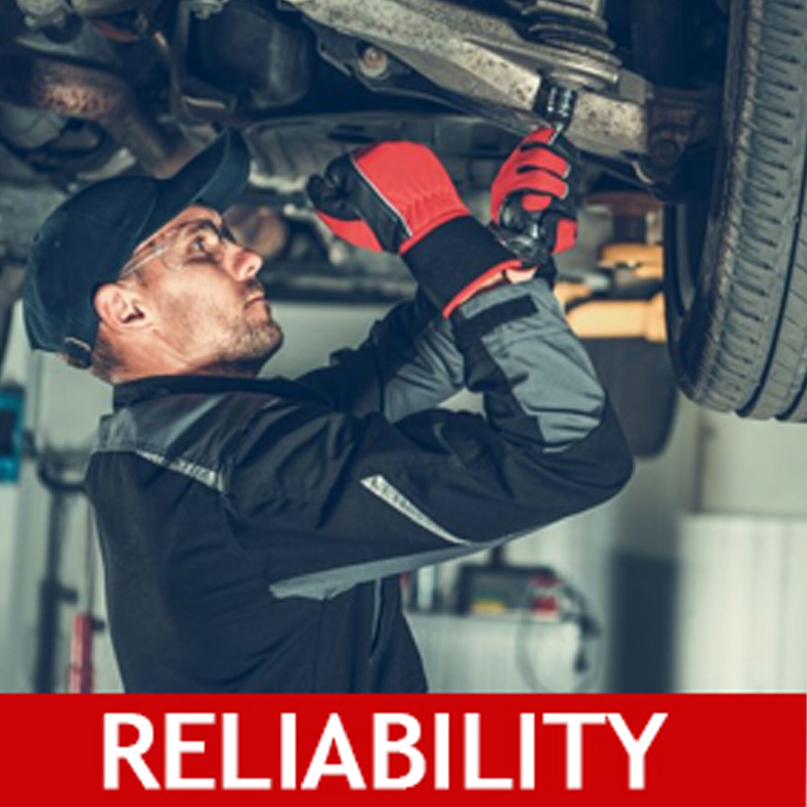 4WD Ram 1500 Suspension Parts 4-Piece Front Sway Bar Link Kit For Dodge Ram 1500 4WD (2006&ndash;2024) &ndash; Red, OE Spec, K80894 Stabilizer Bar Link