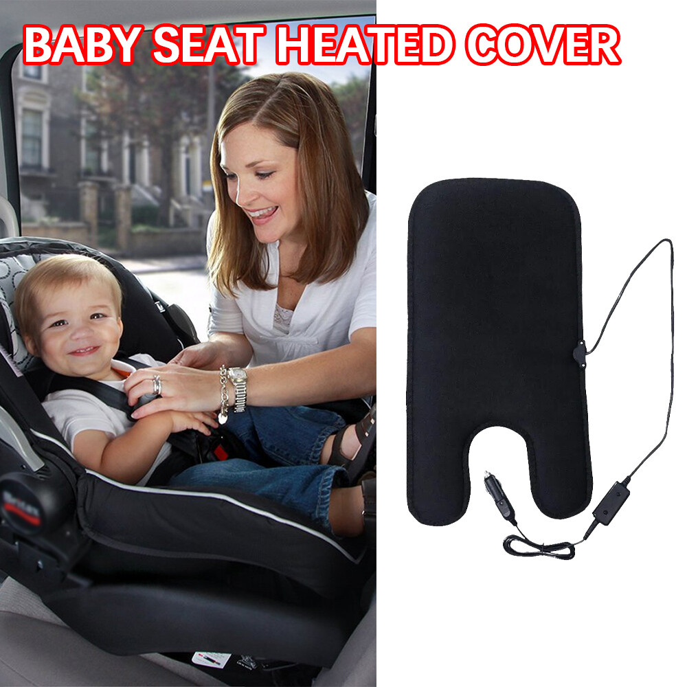 Cuscino riscaldante sedile auto universale cuscino riscaldante tappetino riscaldante pad per bambini sicurezza foto 4