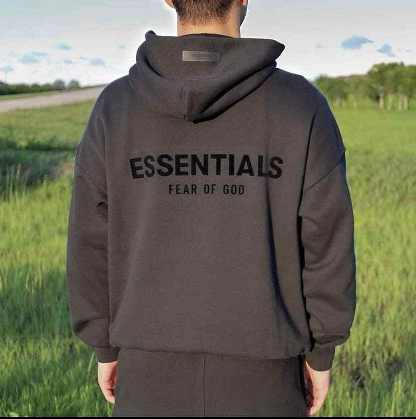 Fear Of God Essentials Hoodie Black Top Sellers Emergencydentistry
