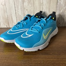 Nike Alpha Huarache 8 Pro TF Zapatos de césped Lacrosse Béisbol CZ6559-400 Talla 8