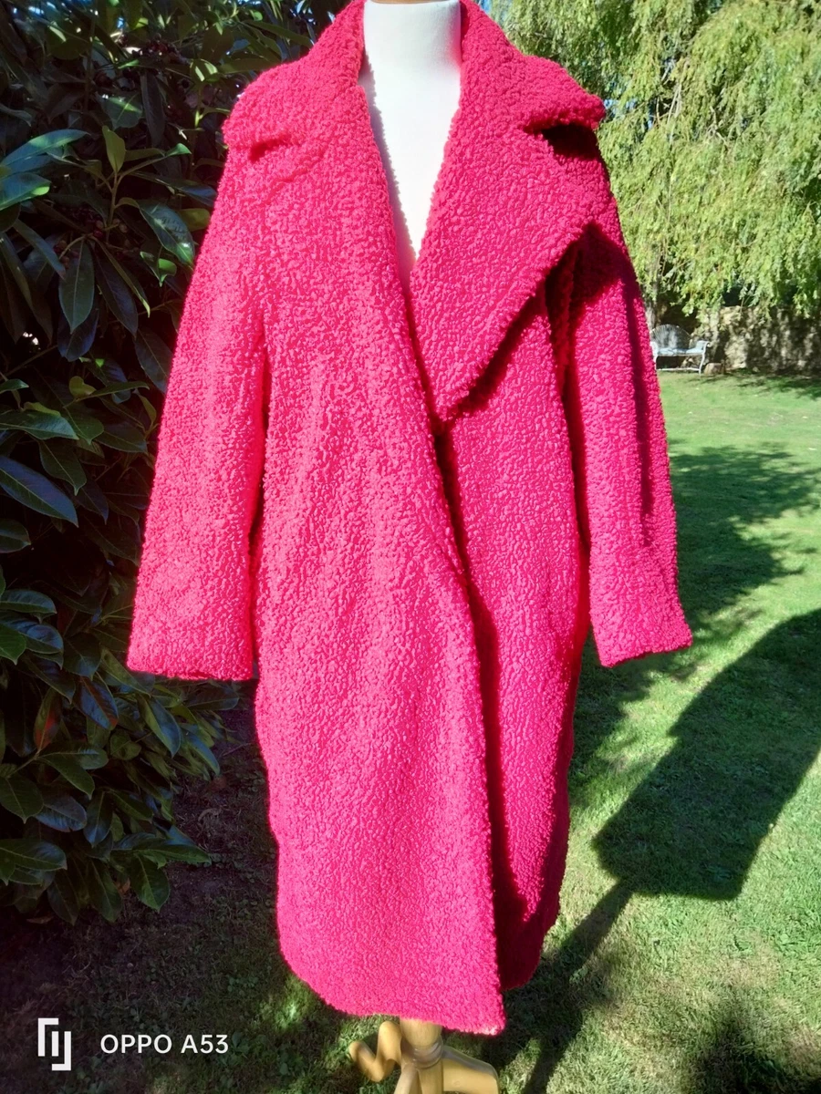 Midi teddy bear coat store