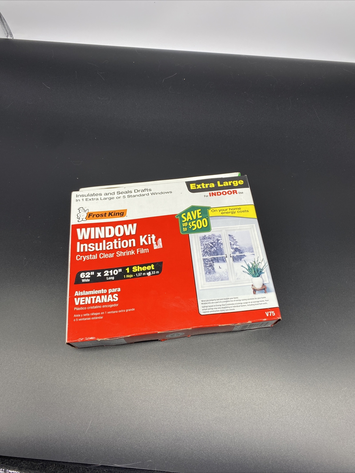 Frost King Shrink Film Window Kit For Extra Large Window by Frost King