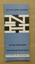 NYNH&H NEW HAVEN Public Timetable: 10/25/59 System