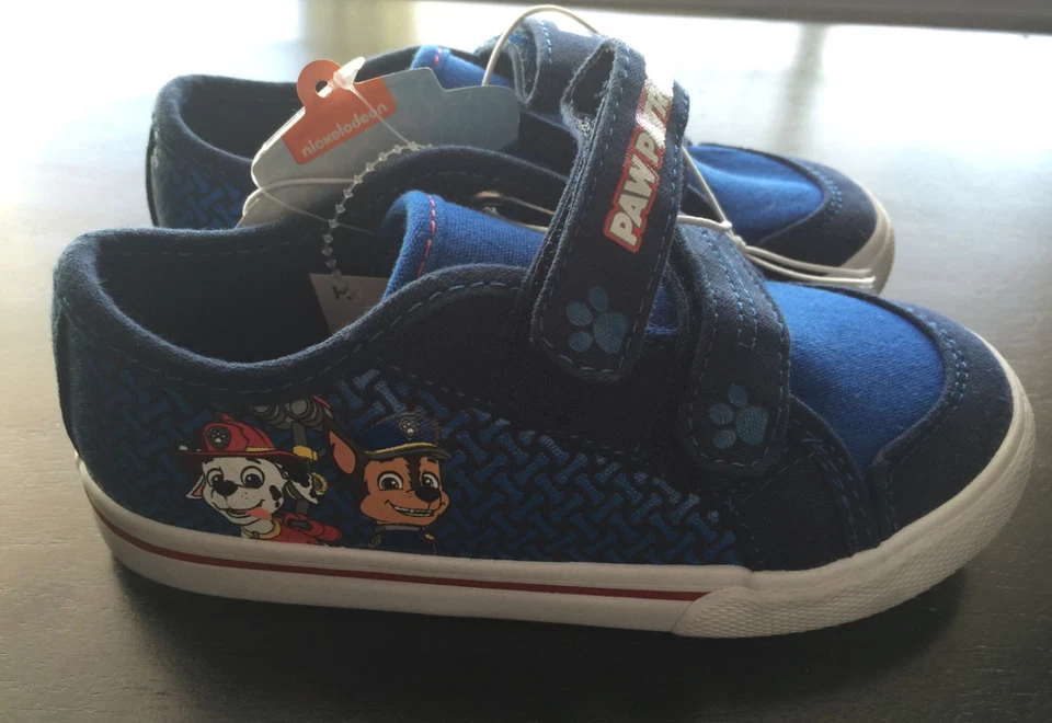 NUEVOS ZAPATOS DE TENIS PAW PATROL PARA NIÑOS CHASE MARSHALL ZAPATILLAS ZAPATOS TALLA 7 Foto 2 de 3