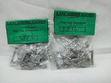 2 Packs Lancashire Games Cavalry Infantry Metal Miniatures NPP6