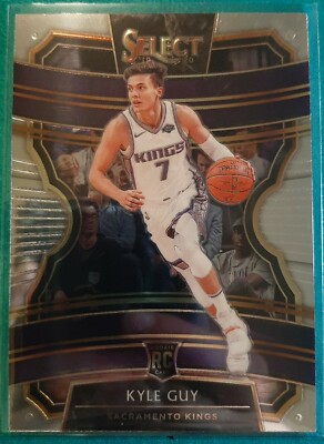 2019-20 PANINI SELECT CONCOURSE KYLE GUY ROOKIE #7 SACRAMENTO KINGS
