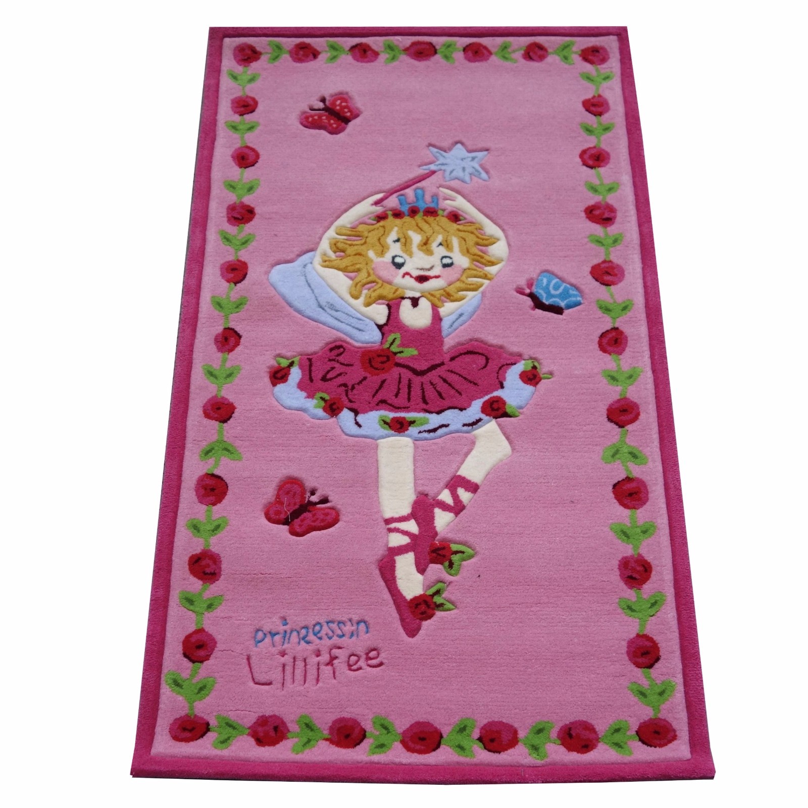 Teppich Prinzessin Lillifee Li2200 01 Handtuft Kinderpielteppich