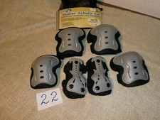  HY-SKATE Protektoren Schutz Set Rollschuhe Gelenkschutz Gr. 122-126 (<50 kg) 22