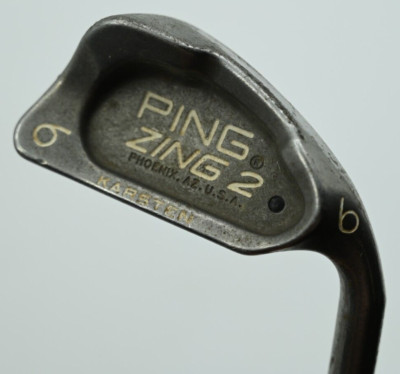 PING ZING 2 Black Dot 6 Iron RH G Loomis Ping Graph