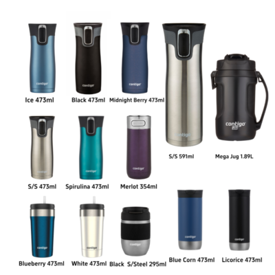 12oz plastic cups with lids 50 Pack] Disposable Strawless Plastic Cups with Lids main image 1