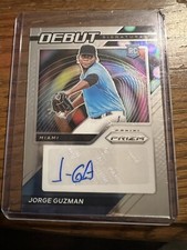 Ben Braymer and Jorge Guzman autograph Prizm