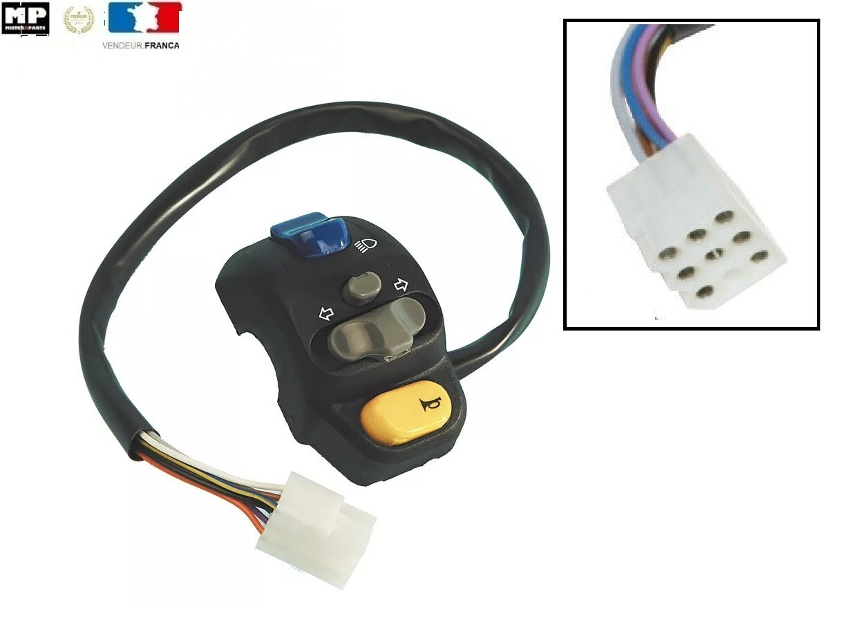 Commutateur de guidon gauche Peugeot Vivacity pour réparer vos clignotants