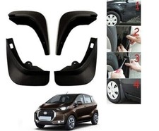 Mud Flaps Splash Guards Type Custom,4 pcs fit for Datsun Redi Go
